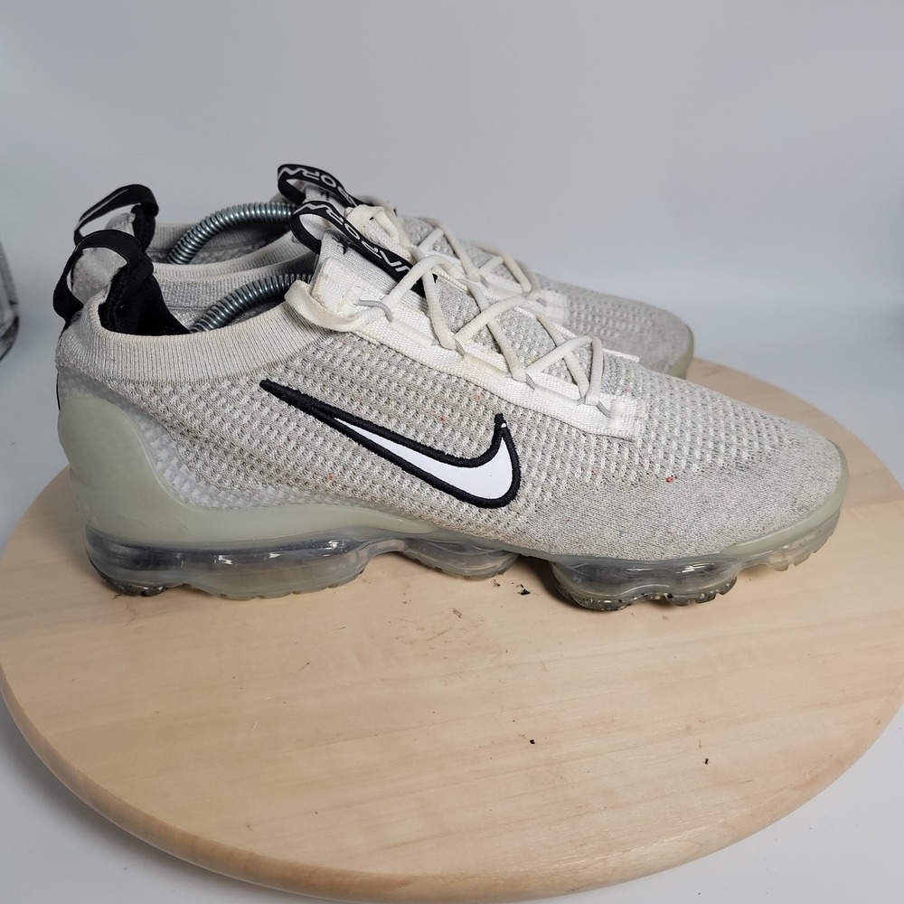 Nike Air VaporMax 2021 Flyknit Running Shoes Mens Size 10 Gray DH4084-100 - Picture 5 of 10